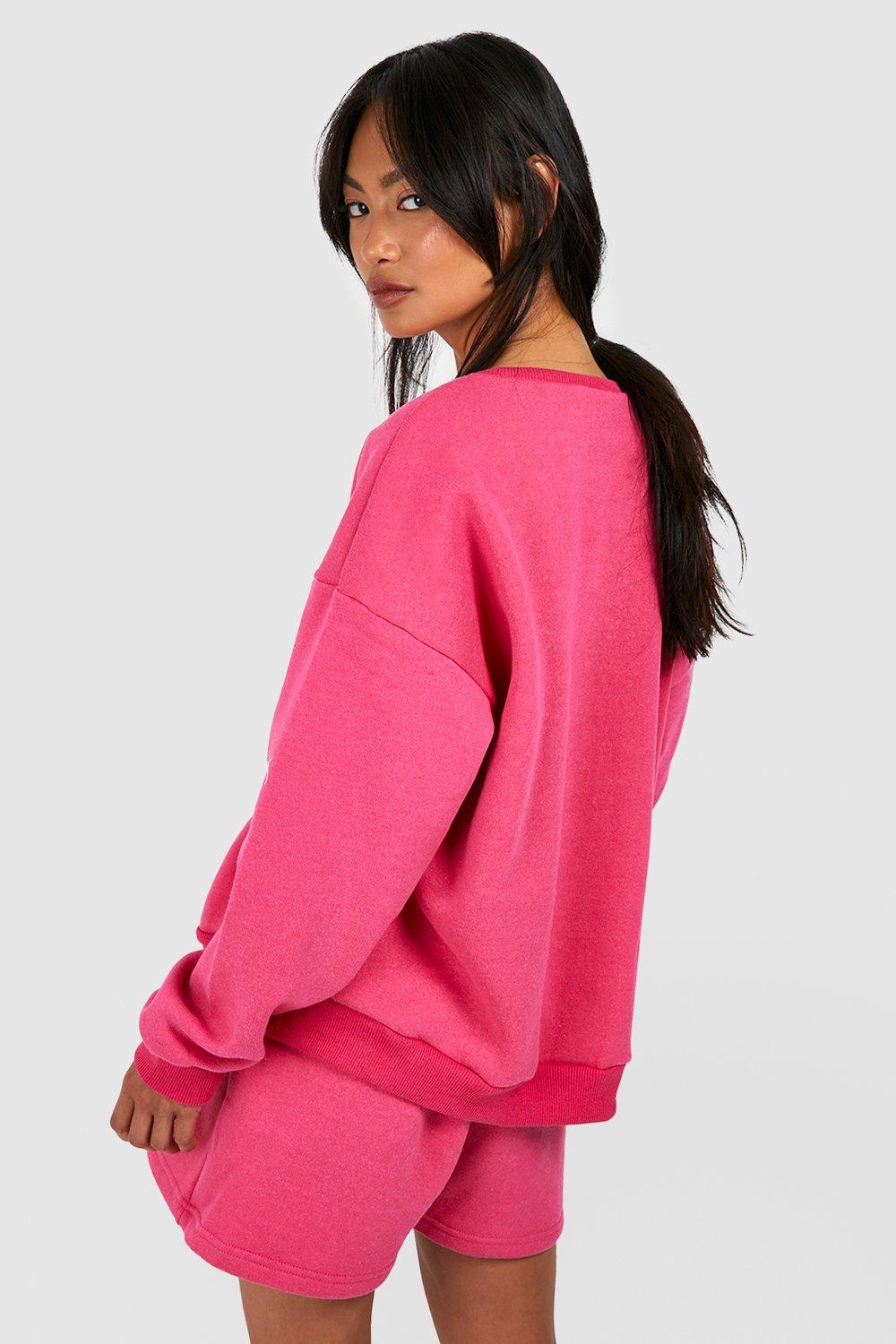 Dark best sale pink sweatshirt